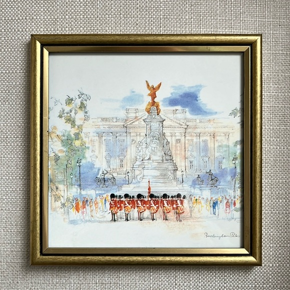 Other - Vintage Buckingham Palace London Art Print